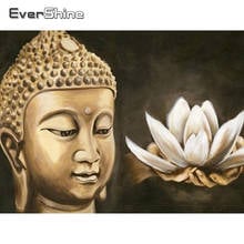 Evershine 5D Diamond Mosaic Religion Buddha Diamond Painting Full Drill Square Portrait Diamond Embroidery Rhinestone Pictures 2024 - buy cheap