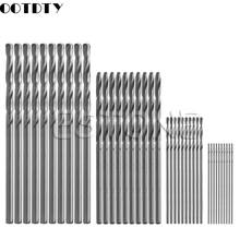 40Pcs Mini Drill HSS Bit 0.5mm-2.0mm Straight Shank PCB Twist Drill Bits Set 2024 - buy cheap