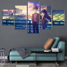 Seishun buta yaro série rascal não sonho de coelho menina senpai poster impressão em quadrinhos quadros em tela decoração da arte da parede 2024 - compre barato