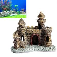 Tanque de peces de acuario, barril Artificial, ornamento de resina, cueva, accesorios de decoración para mascotas, 1 ud. 2024 - compra barato