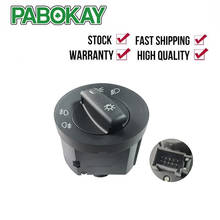 Interruptor de faro delantero de coche, perilla de lámpara antiniebla para VW Caddy III Touran Jetta Golf V VI 5 6 Passat B6 CC Rabbit 1K0941431Q 2024 - compra barato