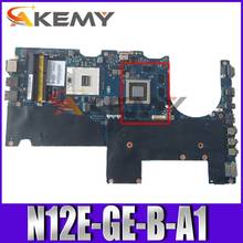 Original Laptop motherboard For DELL Alienware M14X R1 HM67 Mainboard CN-0KNF1T 0KNF1T PALB0 LA-6801P N12E-GE-B-A1 2024 - buy cheap