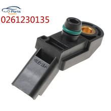 Sensor de mapa para mini cooper s, r55, r56, r57, emissor de ar, pressão absoluta, 0261230135, 1950kz 2024 - compre barato