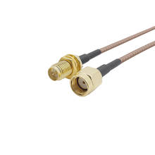 Conector Coaxial RF RP SMA macho a RP mampara hembra SMA RG316, Cable de RP-SMA, 1 Uds. 2024 - compra barato