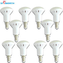 VisWorth (10 pieces/Lot) R50 Led Bulb E14  Crystal Lamp  Smd5730 AC 110V 220V 240V Lampada Cold Warm White For Home Decoration 2024 - buy cheap