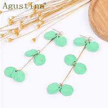 Agustina Small Flower Earrings Girls Fashion Earrings For Women StatementDrop Long Earrings Jewelry Pend ientes Punk Earings New 2024 - buy cheap