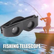 Telescópio durável portátil design delicado abs quadro portátil pesca lupa telescópio binóculos de pesca equipamento 2024 - compre barato