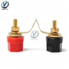 4mm Banana Socket Pure Insulated Terminal Copper Binding Post for Amplifier Speaker Terminal Connector Audio Accessories 2024 - buy cheap