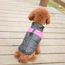 Windproof Pet Clothing for Small Dog Skiing Cotton-padded Sleeveless Coat Jacket Puppy Clothes Outdoor Warm Costume Vest Apparel 2024 - buy cheap