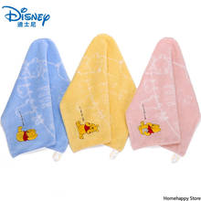 Disney Winnie the Pooh towel handkerchief square scarf cartoon soft water-absorbing quick-drying boy girl kids towel 34x34cm 2024 - buy cheap