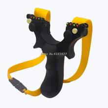 High Quality Slingshot of Resin Flat Rubber Band Slingshot for Hunting Shooting Outdoor Archery Precision Aiming Slingshots New 2024 - buy cheap