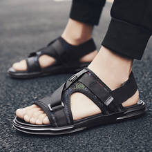 2019 Man's Summer Sandals Personality Style Beach Shoes Men's Casual Shoes Summer Men's Business Shoes 2024 - buy cheap