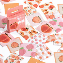 45Pcs/box Lovely Peach Series Decor Stickers Scrapbooking Stick Label Diary Album Stickers Kawaii Stationery School Supplies 2024 - buy cheap