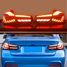 Автомобильный Стайлинг для F30 хвост светильник s 2013-2019 F35 светодиодный задний фонарь M4 дизайн светодиодный фонарь светильник 320i 325i светодиодный DRL сигнал поворота светильник 2024 - купить недорого