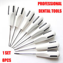 8Pcs/Set Stainless Steel Dental Elevator Curved Root Minimally Invasive Tooth Extraction Teeth Whitening Dentist Equipment Tools 2024 - buy cheap