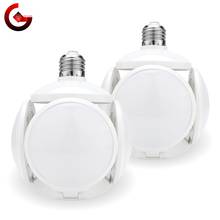 LED Folding Bulb 40W E27 Football UFO Bulb Lamp 360 degrees AC 85-265V 110V 220V Lampada LED Spotlight Light Cold/Warm White 2024 - купить недорого