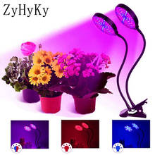Fitolampy-Lámpara LED de espectro completo para cultivo de plantas, luz con atenuación USB de 5V, Clip de luz Phyto, temporizador para plántulas de flores vegetales de interior 2024 - compra barato
