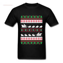 Vintage Havanese Santa Reindeer Ugly Christmas Sweater T-Shirt. Summer Cotton Short Sleeve O-Neck Mens T Shirt New S-3XL 2024 - buy cheap