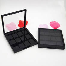 10 pcs Lip Stick Container 12 colors Lipstick Packing Box Sample Test Case DIY Cosmetic Tool Black Empty Box Eye Shadow Palette 2024 - buy cheap