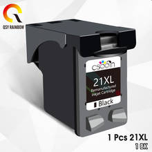 QSYRAINBOW replacement 21xl  ink cartridge For HP 21  for HP 21xL PSC 1410 All-in-One printer,PSC 1417 All-in-One printer 2024 - buy cheap