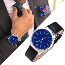 Модные Повседневные часы мужские ModeLuxury часы с кожаным браслетом кварцевые деловые часы новые высококачественные часы мужские наручные 03 * 2024 - купить недорого