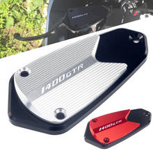 Tapa del tanque de líquido de frenos izquierdo de motocicleta CNC, accesorios para Kawasaki GTR1400 GTR 1400, 2007, 2018, 2017, 2016, 2015, 2014, 2013, 2012, 2011 2024 - compra barato