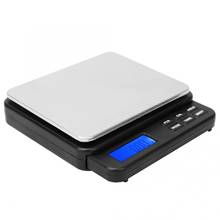 High Precision Mini Digital Kitchen Scale Electric Weighing Scale with Blue Backlit Display 1000g/0.01g Luggage 2024 - buy cheap