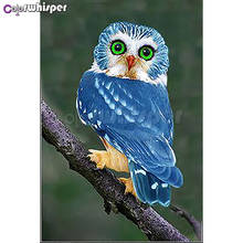 Diamond Painting Full Square/Round Drill Owl 5D Daimond Painting Embroidery Cross Stitch Crystal Mosaic Picture Z1020 2024 - buy cheap