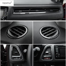 Lapetus-Kit de cubierta de moldura para salpicadero de coche, accesorios aptos para Honda HR-V VEZEL 2014 - 2019 ABS, salida de aire acondicionado, marco de ventilación 2024 - compra barato