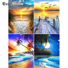 Evershine 5d diamante bordado venda cenário pintura diamante broca cheia quadrado scenic strass imagens diamante mosaico arte 2024 - compre barato