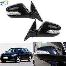 ZUK Pair Exterior Rearview Mirror Assy For ACCORD 2008-2013 CP1 CP2 CP3 Asian Model Electric Folding + Heating + LED Turn Signal 2024 - buy cheap