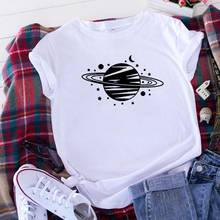 Camiseta astrologia de bruxa engraçada, camiseta feminina solta, manga curta de algodão, camiseta harajuku feminina 2024 - compre barato