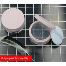 Portable Plastic Powder Box Handheld Empty Loose Powder Pot With Sieve Puff Cosmetic Travel Makeup Jar Sifter Container 2024 - buy cheap