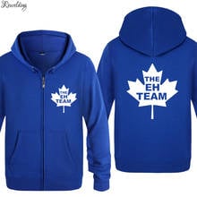 Zipper Hoodies Men The EH Team Canada Canadian Pride Funny Mens Hoodie Hip Hop Fleece Long Sleeve Men's Jacket Sweatshirt Coat 2024 - buy cheap