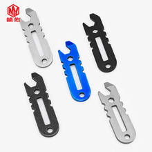 1PC Outdoor Multifunction EDC Tool Multitool Stainless Steel Opener Crowbar Wrench Combination Tool Portable Keychain Tool 2024 - buy cheap