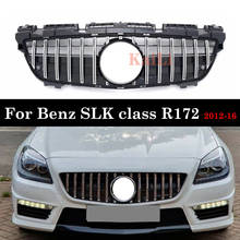 GT Radiator Grille For Mercedes SLK Class W172 R172 SLK250 SLK200 SLK350 SLK55 Diamond Grille Original 2024 - buy cheap