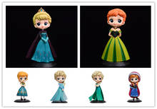 Disney Princess Frozen Fashion Anime Action Figure PVC Model Cartoon Figures Toy Unisex Birthday Gifts 2024 - buy cheap