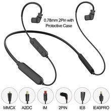 2020 Newest QCC5125 Wireless Bluetooth 5.0 APT-X Adaptive Audio Cable HiFi Earphone 2PIN/MMCX UE/QDC A2DC/IE80S 500mAh Battery 2024 - buy cheap