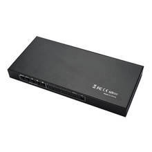4x1 Quad HDMI-совместимый полный переключатель 1080p бесшовный мульти-просмотр ИК-экран разделитель конвертер 5 режимов для ПК/STB/DVD 2024 - купить недорого