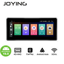 Joying-rádio automotivo, android 10.0, 4gb ram, 64gb rom, gps, universal, estéreo, tela 8.8 polegadas, 10.25x1280, com 4g, dsp 2024 - compre barato