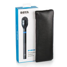 BOYA BY-HM100 Omni-Directional Handheld Dynamic Microphone MIC XLR Connector for ENG Interview Presentation Durable aluminum 2024 - buy cheap