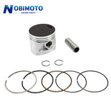 Motorcycle Motocross 55mm Piston and 15mm Pin Ring Set Fit For LIFAN 140cc Engine Off Road Pit Dirt Bike Parts 2024 - buy cheap