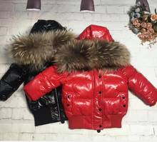 85cm-145cm 2021 winter down jacket children's parka girl down jackets child short thicken outerwear boy  duck down jackets parka 2024 - buy cheap