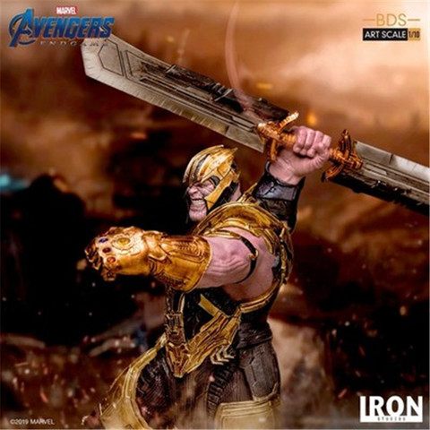 Buy 1 1 Thanos Double Edged Sword 110 Cm Cosplay Tanos Gauntlet Weapon Model Action Figure Children Gift Role Pu In The Online Store Wandong Store At A Price Of 15 99 Usd With