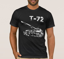 Russia Military Russia tank troops T-72 Main Battle Tank T-Shirt. Summer Cotton Short Sleeve O-Neck Mens T Shirt New S-3XL 2024 - buy cheap