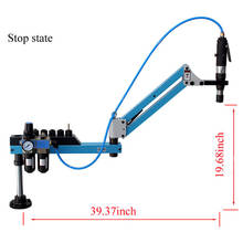 CE Pneumatic M3-M12 Vertical Type 360 Degrees  Angle Pneumatic Air Tapping Machine  Drilling Machine Pneumatic Tapping Machine 2024 - buy cheap