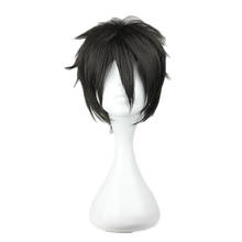 Sword Art Online SAO Kirigaya Kazuto Kirito Short Black Cosplay Heat Resistant Synthetic Hair Halloween Carnival + Free Wig Cap 2024 - buy cheap