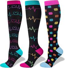 New Compression Socks Best Medical Nursing Varicose Veins Socks 20-30 Mmhg Outdoor Sports Atheletic Legging Socks For Men&Women 2024 - buy cheap