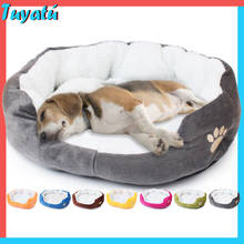 Fleece Dog Beds for Small Medium Dogs Kennel Warm Pet Dog Bed for Small Dogs Luxury Puppy Cat Bed House Accessories Bulldog Pug 2024 - buy cheap
