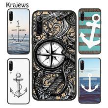 Krajews Anchor Compass nautical sailor sailing Phone Case For Huawei P10 P20 P30 P40 Mate 20 30 40 Pro Lite P Smart 2019 2020 Z 2024 - buy cheap